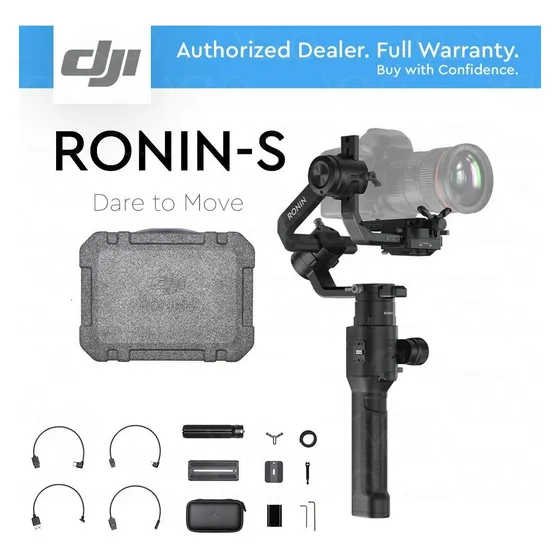 Estabilizador Camara Dji Ronin-s Gimbal Steadycam Dslr