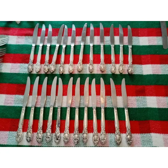 Cubiertos Baño Plata Antigua Rematando Lote D24 G2