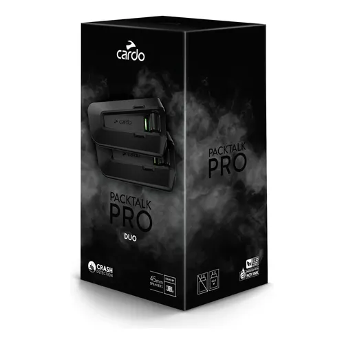 Intercomunicador Cardo Packtalk Bold JBL Bluetooth Capacete 1 Peça