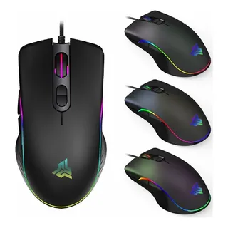 Mouse Gamer Optico Led Rgb Chroma 4800 Dpi Usb 7 BotÔes Knup Mouse Gamer Optico Led Rgb Chroma 4800 Dpi Usb 7 BotÔes Knup