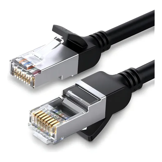 Cable De Red Negro Cat6 De 10 Metros Ugreen 50196 | Cuotas sin interés