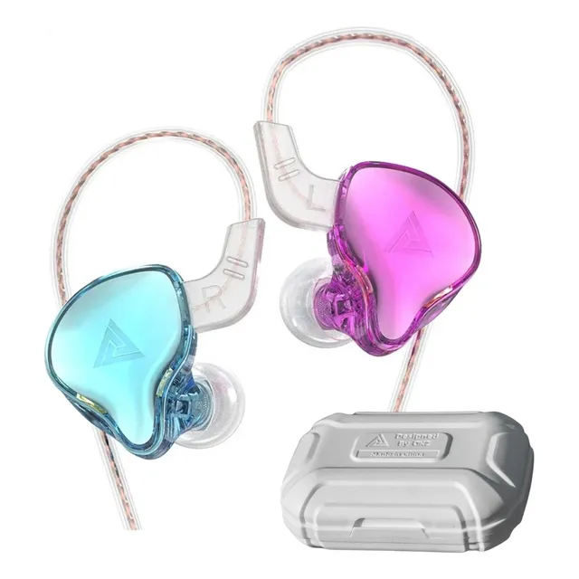 Auriculares Qkz Ak6 Day Con Micrófono Y Estuche Hi Fi