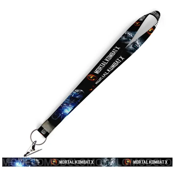 Cordão Sub Zero Mortal Kombat C0563p Com Jacaré