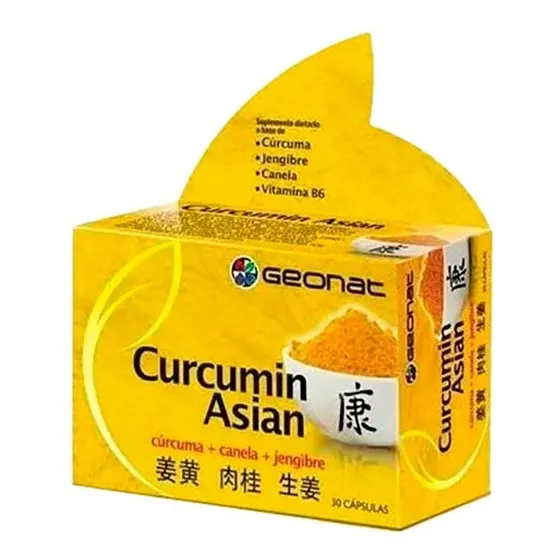 Curcumin Asian (30 Caps) - Geonat - Sabor Sin sabor