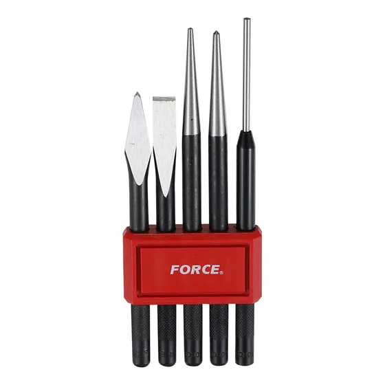 Juego De Botadores Puntos Y Cinceles 5 Pzas Force