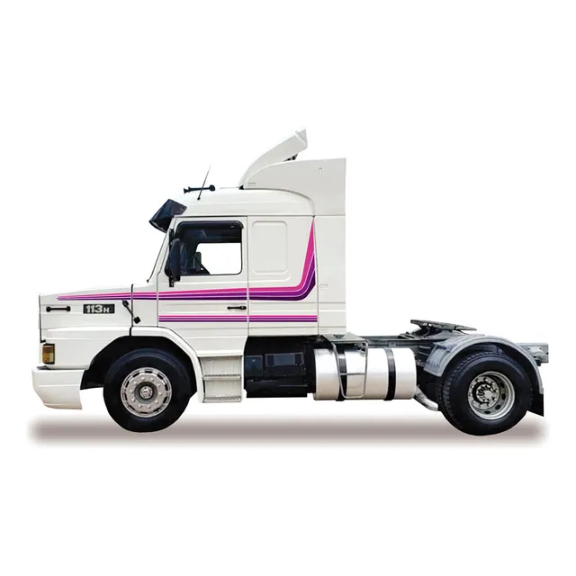 Adesivo Faixa Lateral Caminhão Scania 112 Hw 113 Hw Rosa