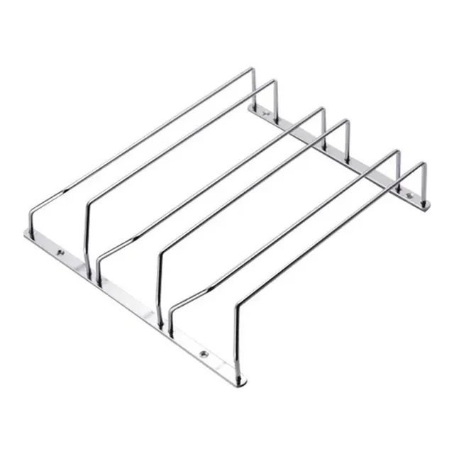 Porta Copas Triple Cromado Para Muebles Accesorios Cocina 