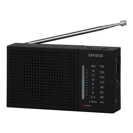 Radio Analógico Aiwa Am/fm De Bolsillo