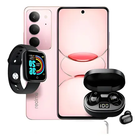 Smartphone Celular Realme C75 X 256gb 8gb Ram Nfc Prova Agua