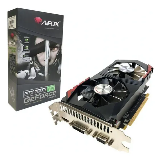 Placa Video Geforce Gtx 750ti 2gb Ddr5 Afox Nova