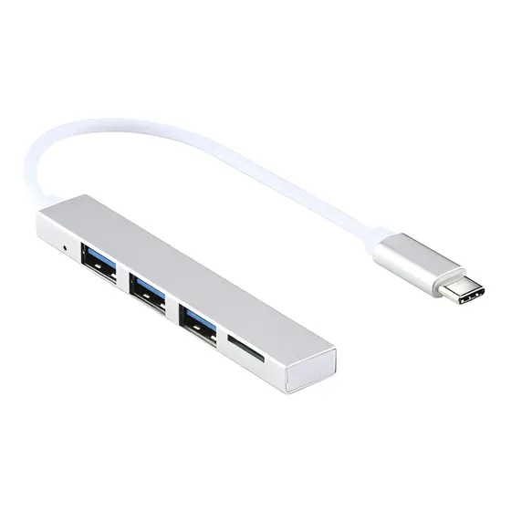 Usb Hub 3.0 Type C Para Periféricos Mouse Teclados Gamepad