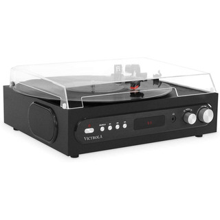 Mesa Giratória Victrola, Bluetooth Com Alto-falantes Integra Mesa Giratória Victrola, Bluetooth Com Alto-falantes Integra