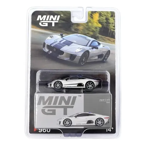 Mini Gt 1055 Lb - Works Lamborghini Huracán Gt Gravity Blue Azul