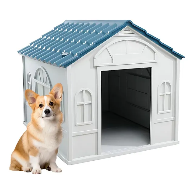 Casa Para Perro Mediano Comodidad Casa Ideal 75x65x63cm