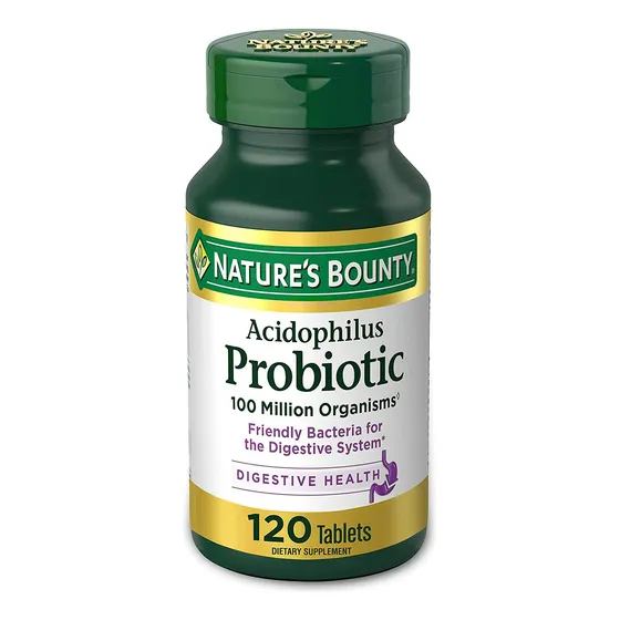 Probiótico Acidophilus De Nature's Bounty Dietic