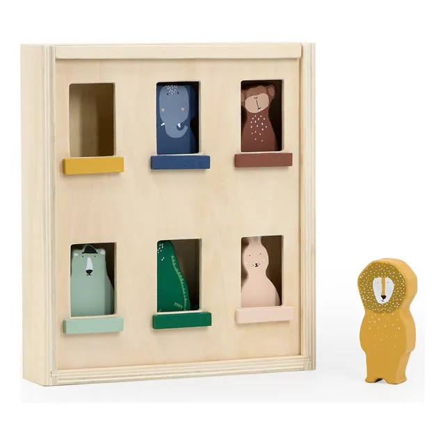 Juego Casa Madera Apartamentos Animales Trixie Infantil Trex