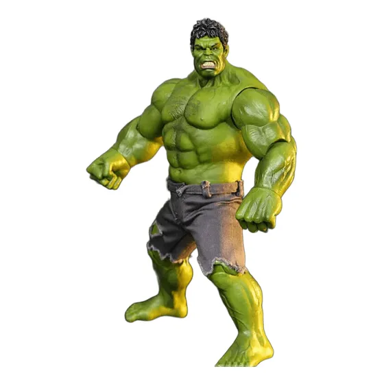 Figura Hulk Verde Muñeco Articulado 25 Cm Pvc-138