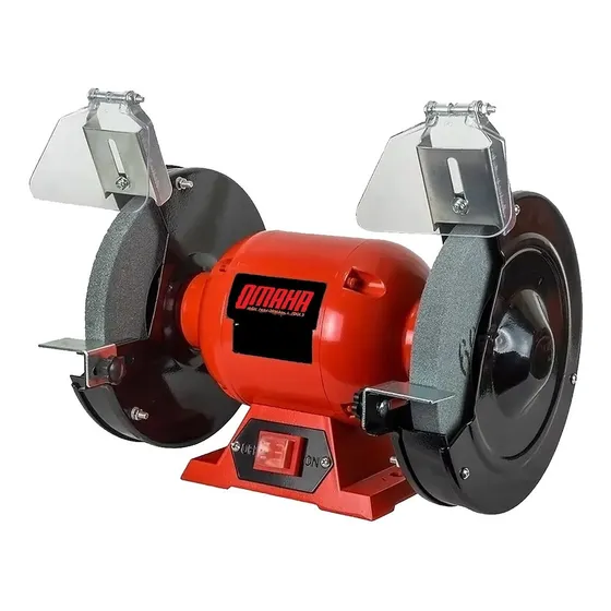 Amoladora Esmeril De Banco Omaha 550w 8 Pulgadas + 2 Piedras