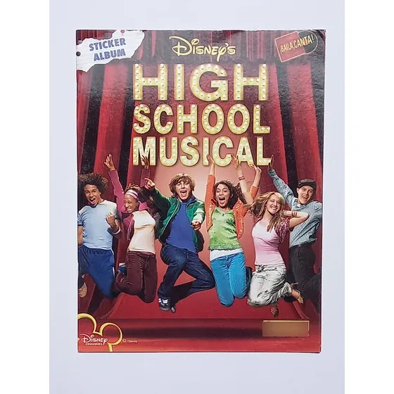 Álbum Panini Disney High School Musical Completo Para Pegar