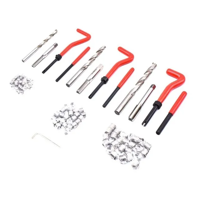 Kit Reparador De Roscas 89pz Insertos Lh-2187