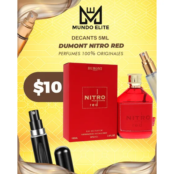 Decants Nitro Red Edp Men 5ml