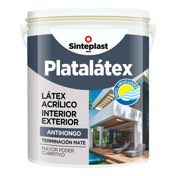 Platalatex Latex Int-exterior Antihongos 18 Lts. Sinteplast