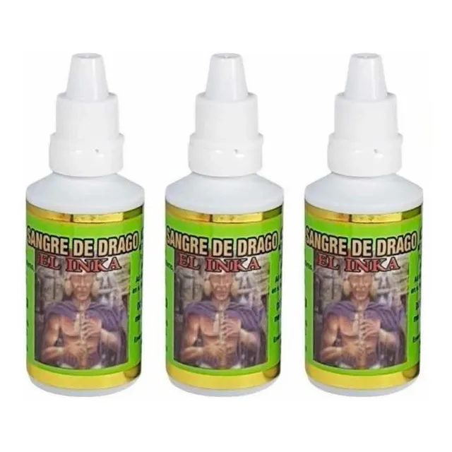 X3 Sangre De Drago 100% Pura - El Inka - L a $57