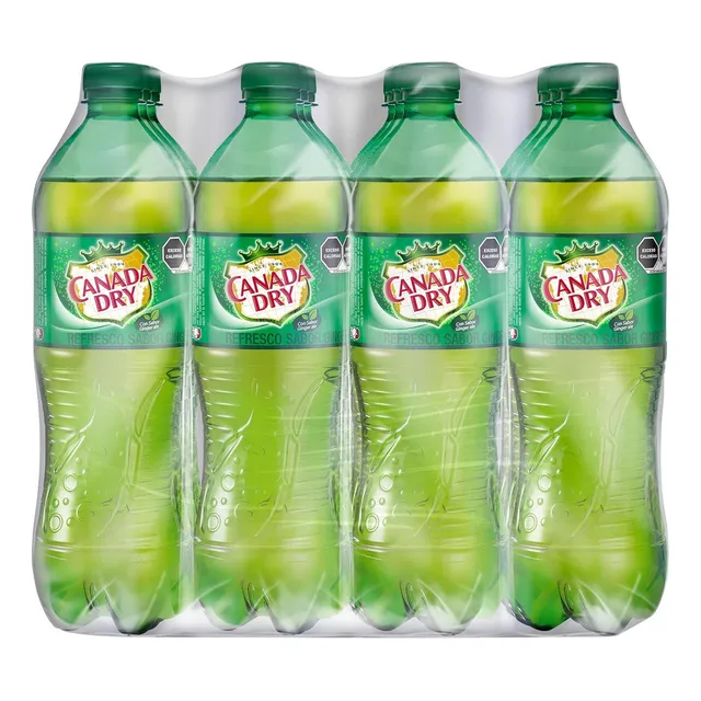 Canada Dry G.a. Refresco De Ginger Ale, 12 Pack Pet, 1 L