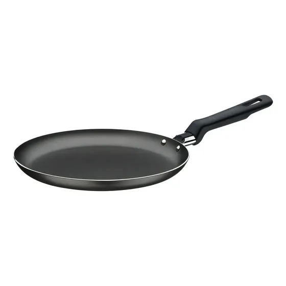 Panquequera Sarten Tramontina Teflon Antiadherente 22cm Color Negro | Cuotas sin interés