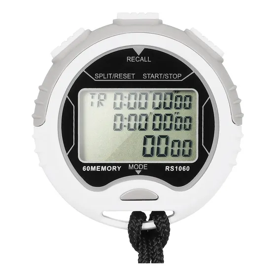 Cronómetro Digital Impermeable Profesional Con