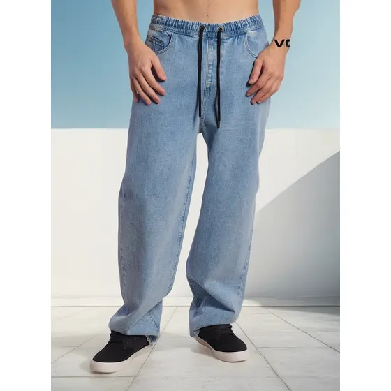 Pantalon Volcom Jean Denim Freazy Loose Celeste