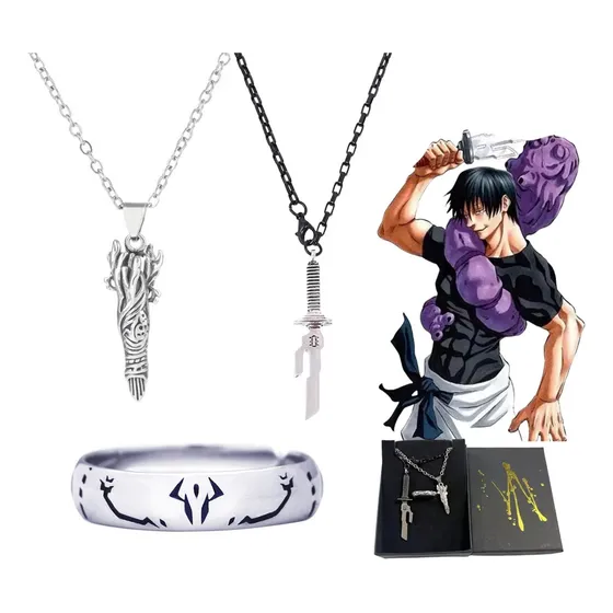 3pz Collar Espada Toji Fushiguro Alabarda | Jujutsu Kaisen