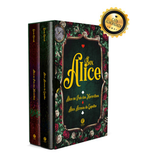 Box Alice - Box Com 2 Livros - Edição De Luxo Almofadada Box Alice - Box Com 2 Livros - Edição De Luxo Almofadada