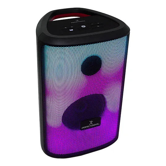 Bocina Bluetooth Inalámbrica Portátil Luz Frontal RGB Rampage Perfect Choice