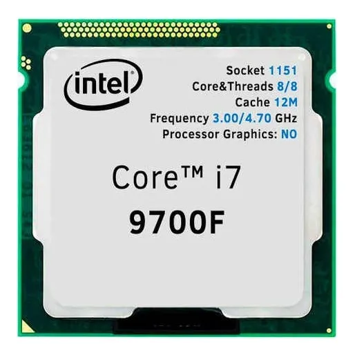 Microprocesador I7 9700f, Socket 1151