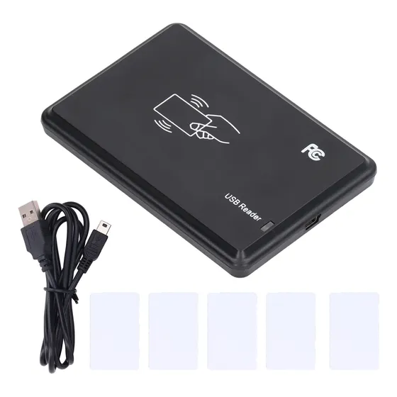 Leitor De Cartões De Acesso Cac Smart Usb Control System Led