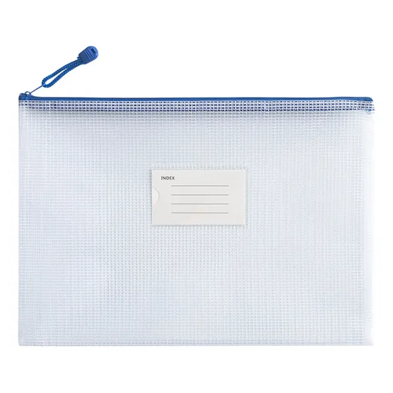 Sacos De Malha Com Zíper, Bolsa De Documentos, Bolsas De Doc