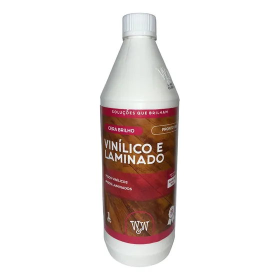 W&w Cera Resistente De Laminados E Vinílicos Brilhante 1l