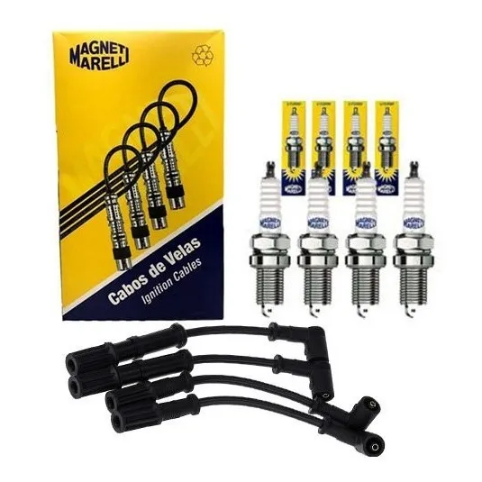 Jogo Cabo E Velas Palio 1.0 8v Mpi Gasolina 96 97 98 99 2000
