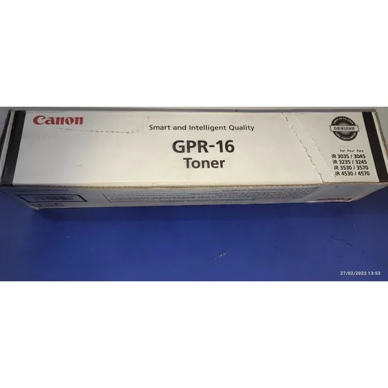 Original Toner Canon Gpr16 Ir3035 3045 3235 3245 3530caracas