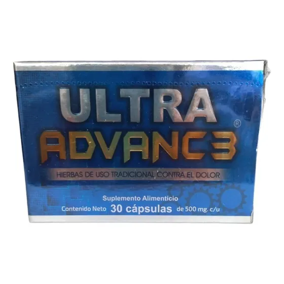 Suplemento En Cápsula Todo Naturista Advanc3 Ultra Advanc3 Omega 3 Glucosamina Sabor Insaboro En Bote De 30g 30 Un