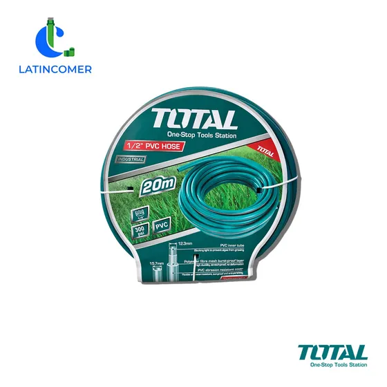 Manguera De Riego Pvc De 1/2'' / 20mts - Total