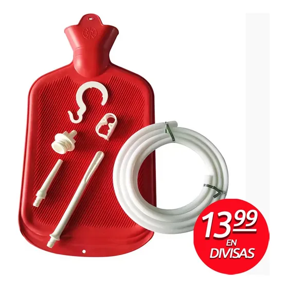 Kit Enema Cafe Ducha Fomentera Bolsa Agua Reutilizable