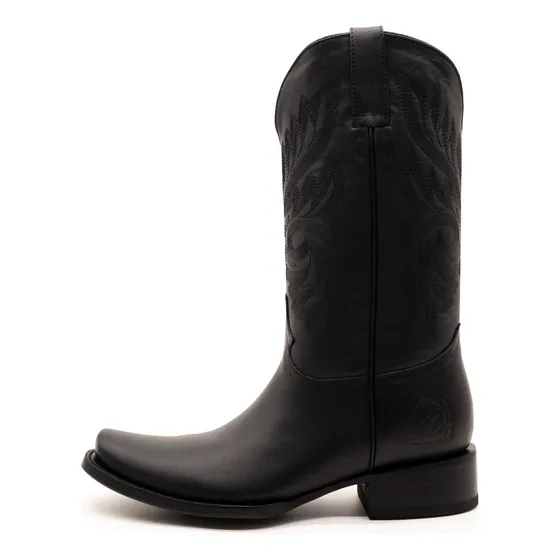 Bota Vaquera Hombre Punta Dubai 100% Piel Grasso #450 Levi S