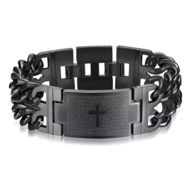 Pulsera Manilla Brazalete Religioso Acero Inoxidable Caballe