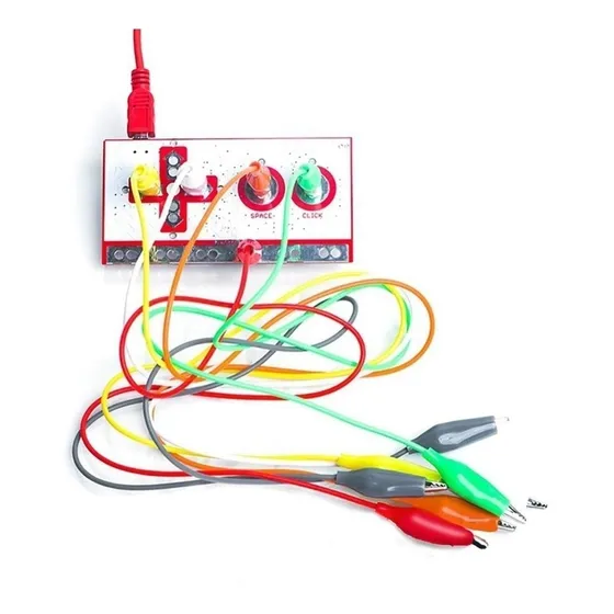Makey Makey Kit Arduíno Controle Completo Educativo Eletrôni