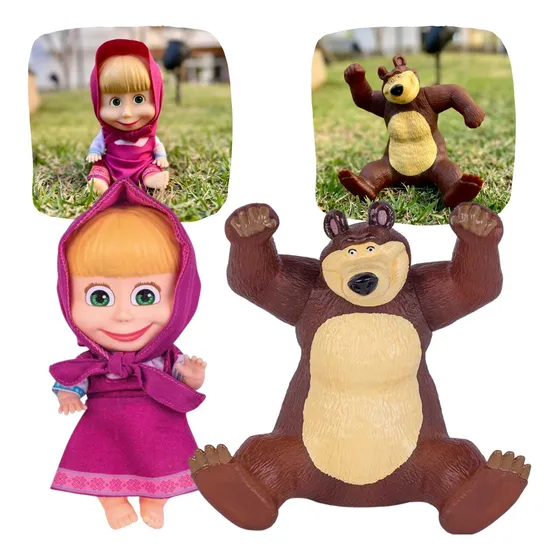 Kit Masha E Urso Original