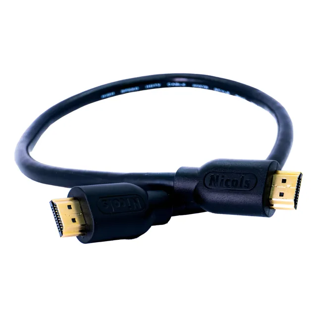 Cable Hdmi Macho 4k 50 Centímetros Alta Calidad Sin Filtros