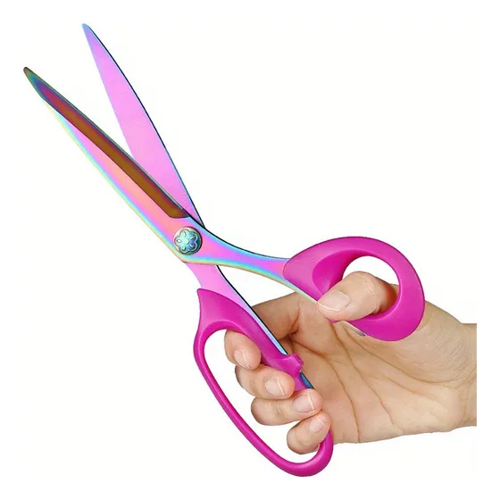 Tesoura Titanium Profissional 21cm Alta Precisão Para Tecido