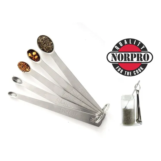 Set Mini Cucharas Medidoras Acero Inoxidable Norpro American